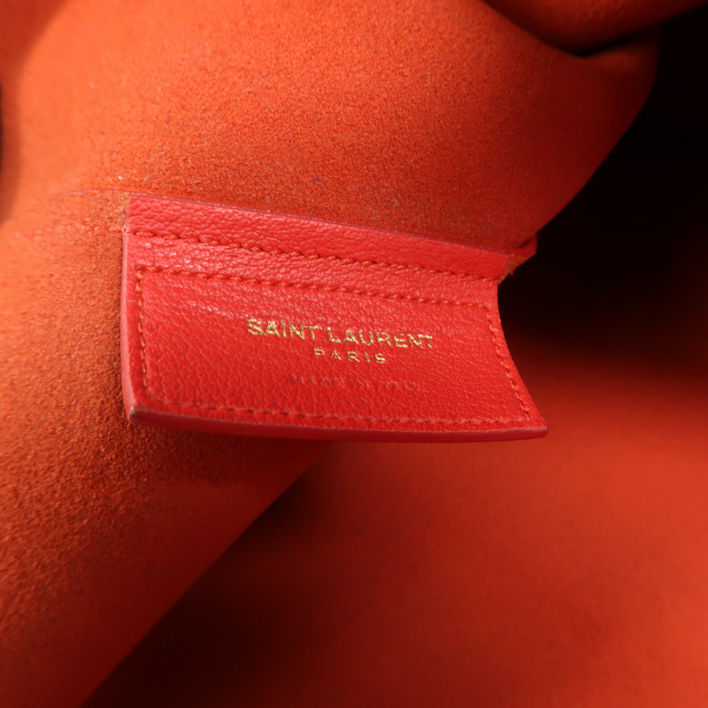 SAINT LAURENT 牛皮皮革Tote Bag手挽袋-5