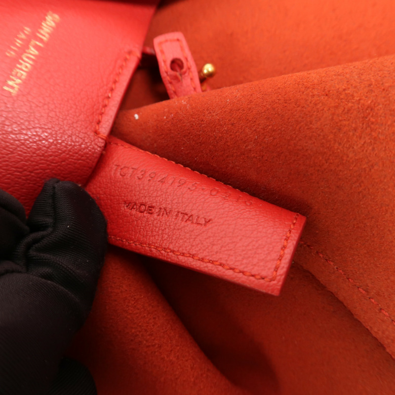 SAINT LAURENT 牛皮皮革Tote Bag手挽袋-6