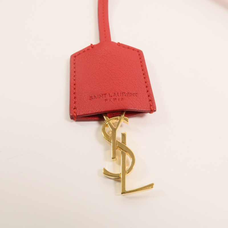 SAINT LAURENT 牛皮皮革Tote Bag手挽袋-8