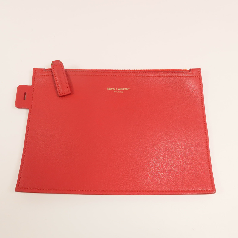 SAINT LAURENT 牛皮皮革Tote Bag手挽袋-9