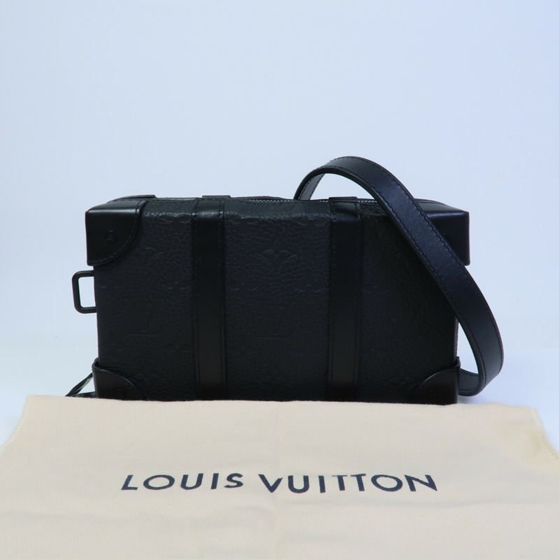 LOUIS VUITTON Monogram Taurillon Soft Trunk肩背袋-6