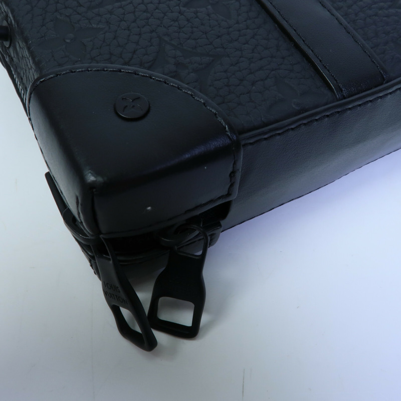 LOUIS VUITTON Monogram Taurillon Soft Trunk肩背袋-7