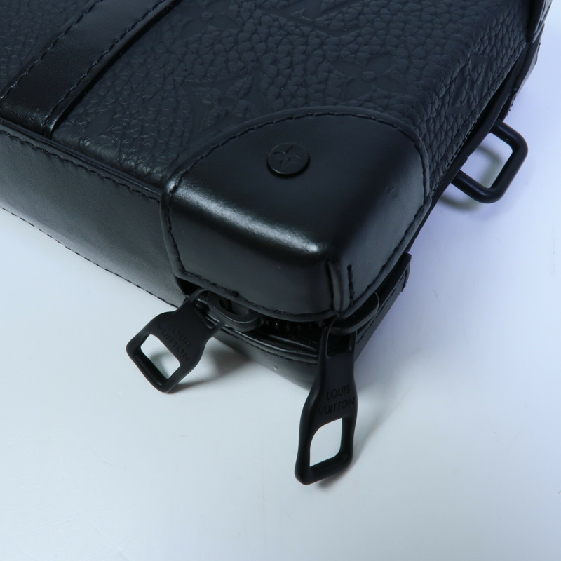 LOUIS VUITTON Monogram Taurillon Soft Trunk肩背袋-10