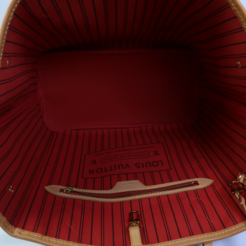 LOUIS VUITTON Monogram Neverfull MM手挽袋-4