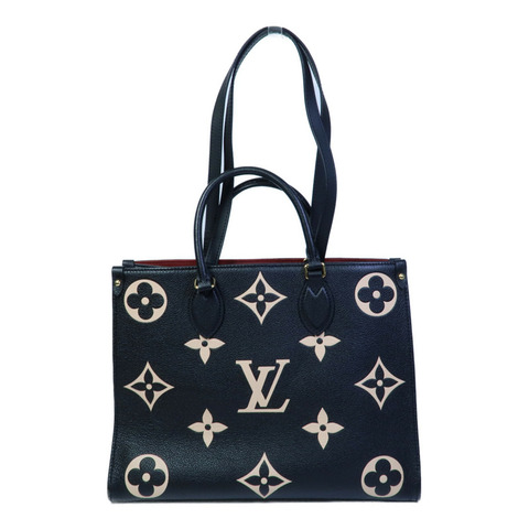 LOUIS VUITTON Monogram Empreinte OnTheGO MM手挽肩背兩用袋
