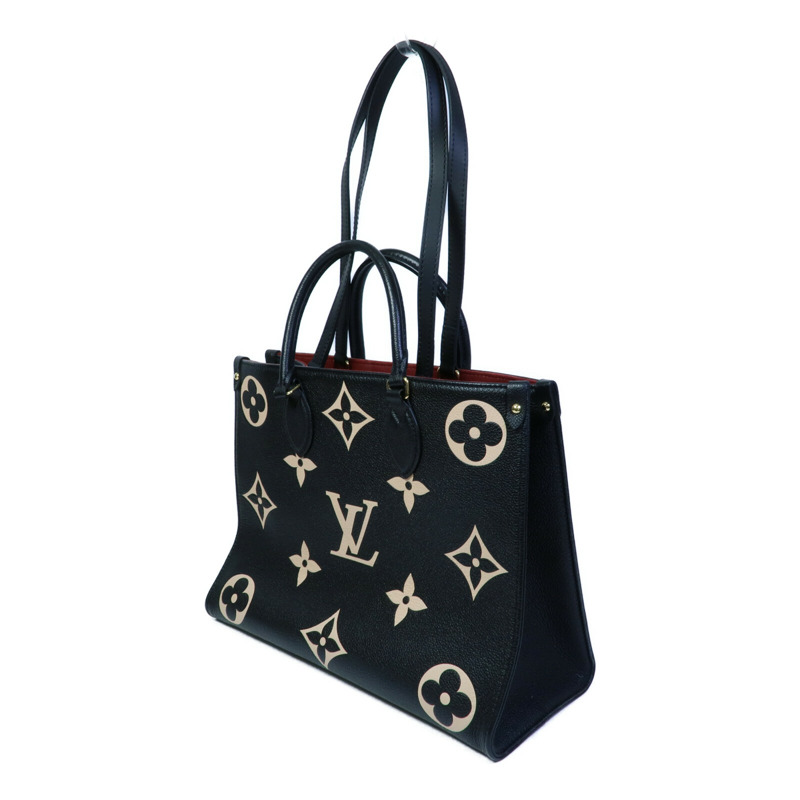 LOUIS VUITTON Monogram Empreinte OnTheGO MM手挽肩背兩用袋-2