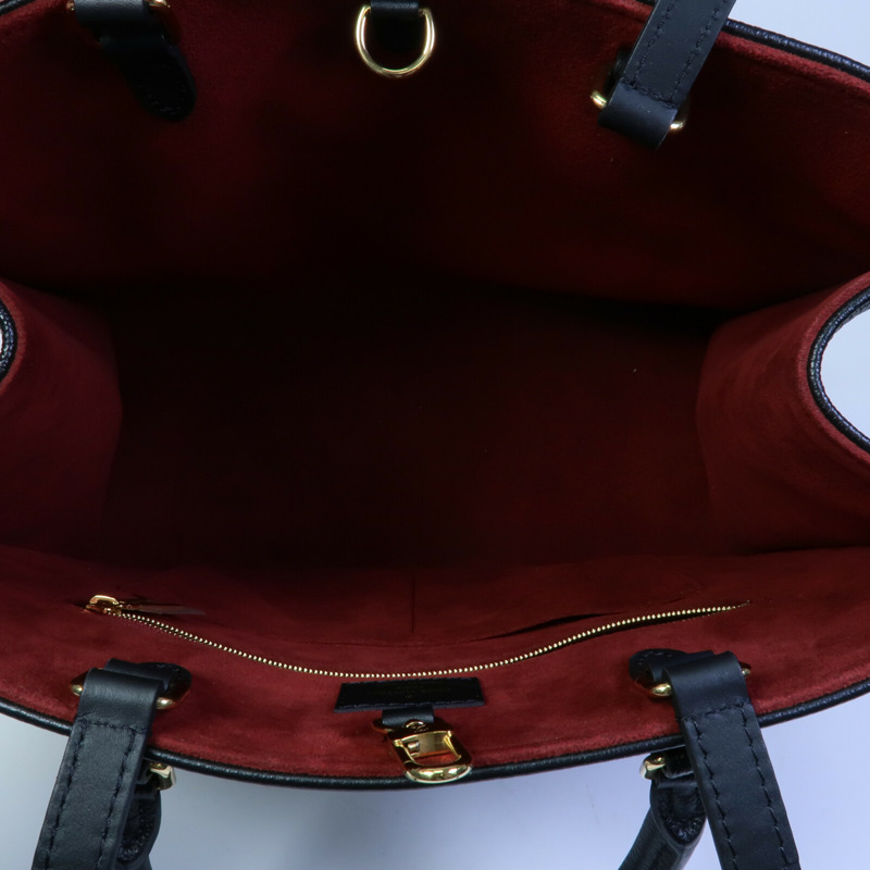 LOUIS VUITTON Monogram Empreinte OnTheGO MM手挽肩背兩用袋-4