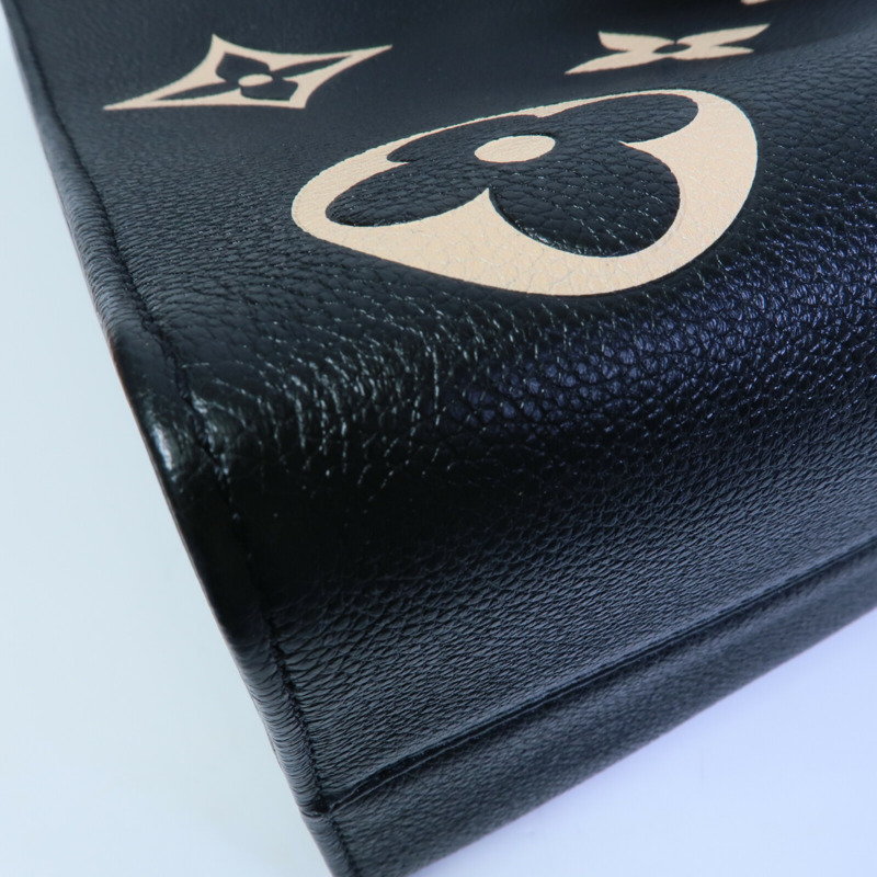 LOUIS VUITTON Monogram Empreinte OnTheGO MM手挽肩背兩用袋-11