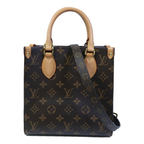 LOUIS VUITTON Monogram SacPlat BB手挽肩背兩用袋