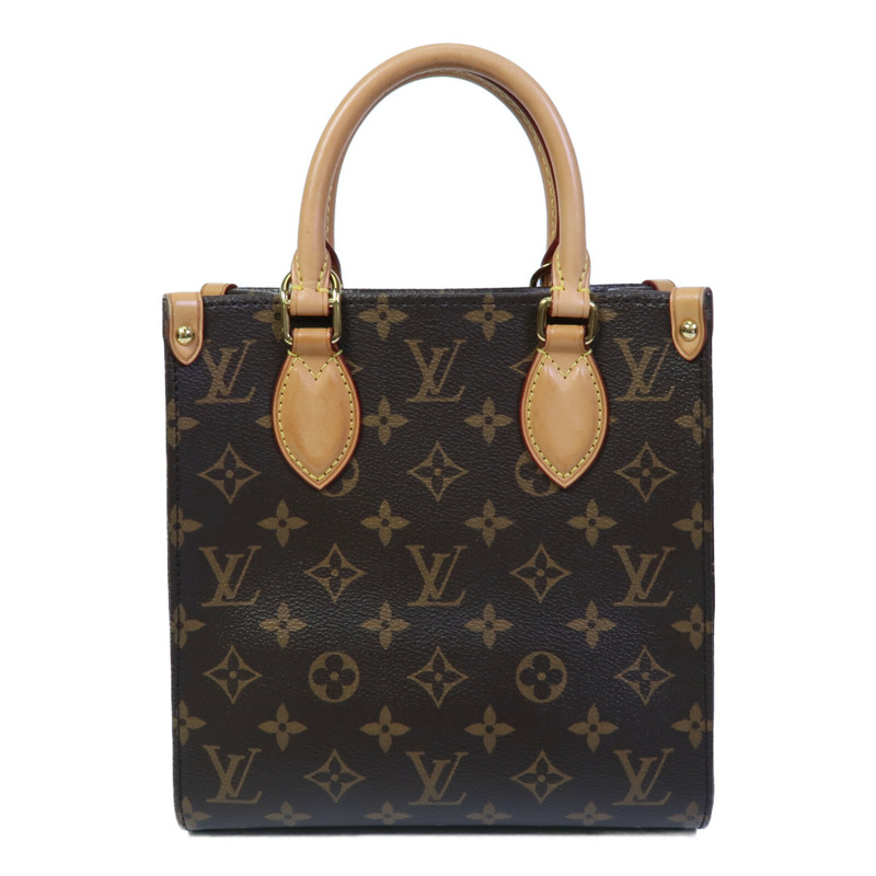 LOUIS VUITTON Monogram SacPlat BB手挽肩背兩用袋-1