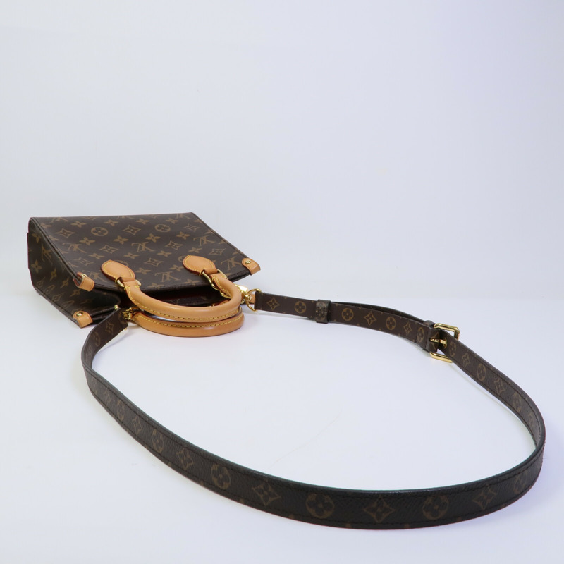 LOUIS VUITTON Monogram SacPlat BB手挽肩背兩用袋-6