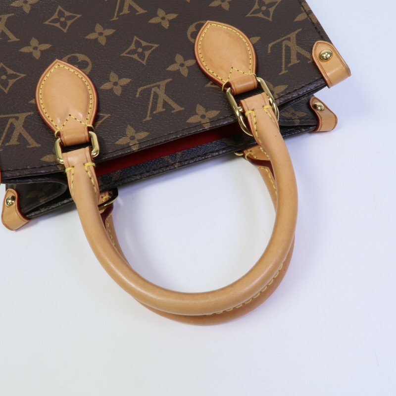 LOUIS VUITTON Monogram SacPlat BB手挽肩背兩用袋-7