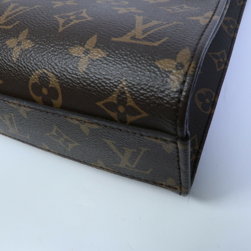 LOUIS VUITTON Monogram SacPlat BB手挽肩背兩用袋-11