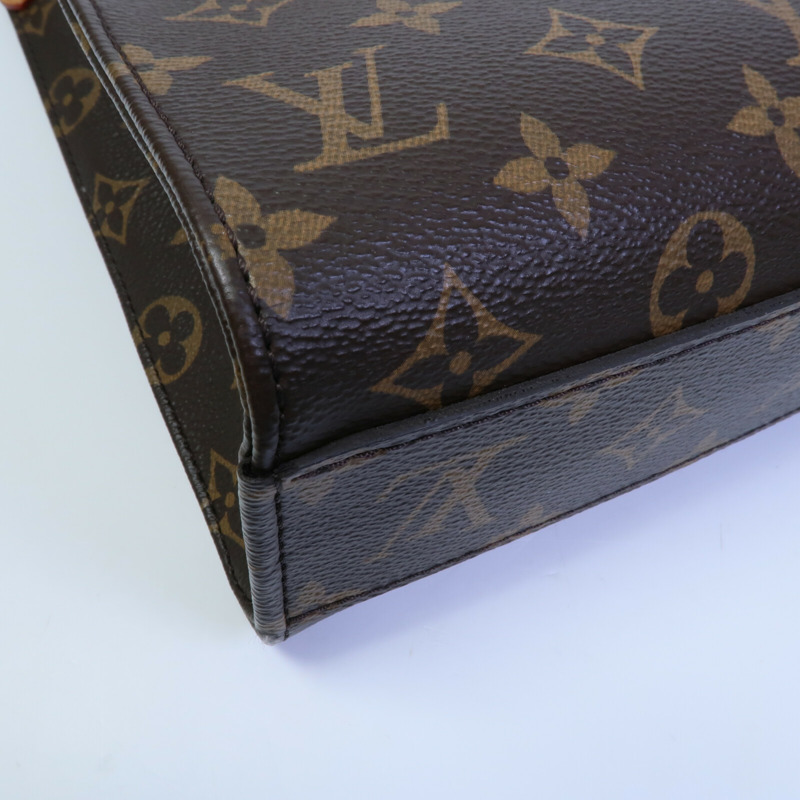 LOUIS VUITTON Monogram SacPlat BB手挽肩背兩用袋-12