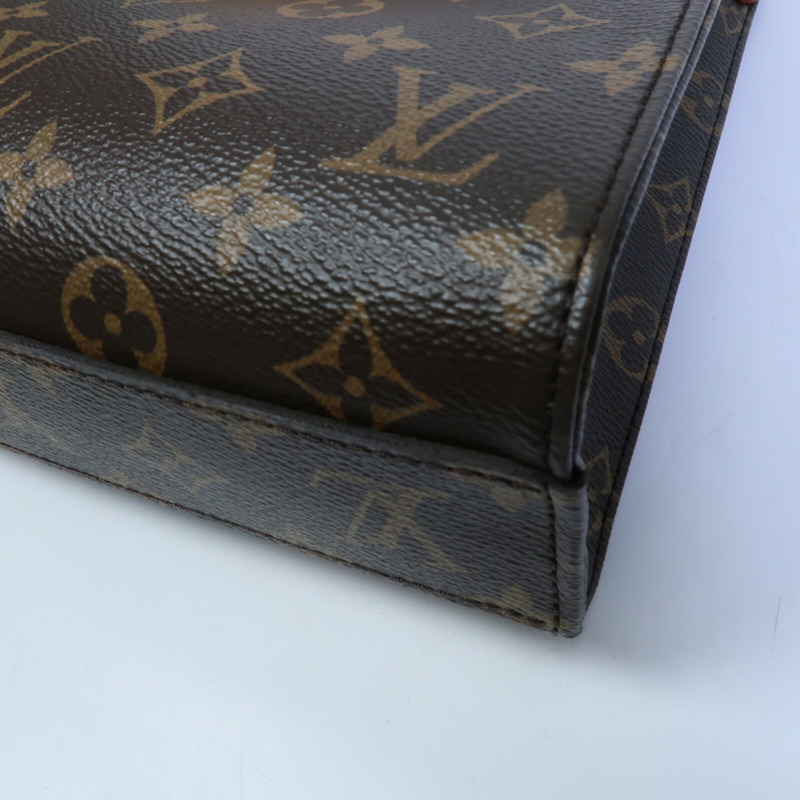 LOUIS VUITTON Monogram SacPlat BB手挽肩背兩用袋-13