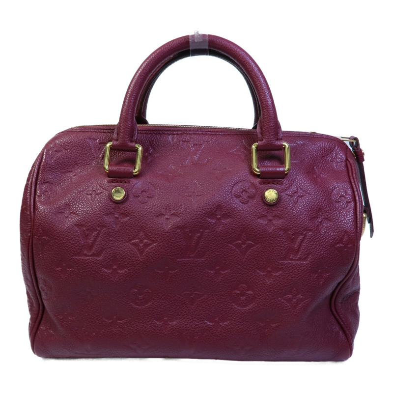 LOUIS VUITTON Monogram Empreinte Speedy Bandouliere 25手挽肩背兩用袋-2