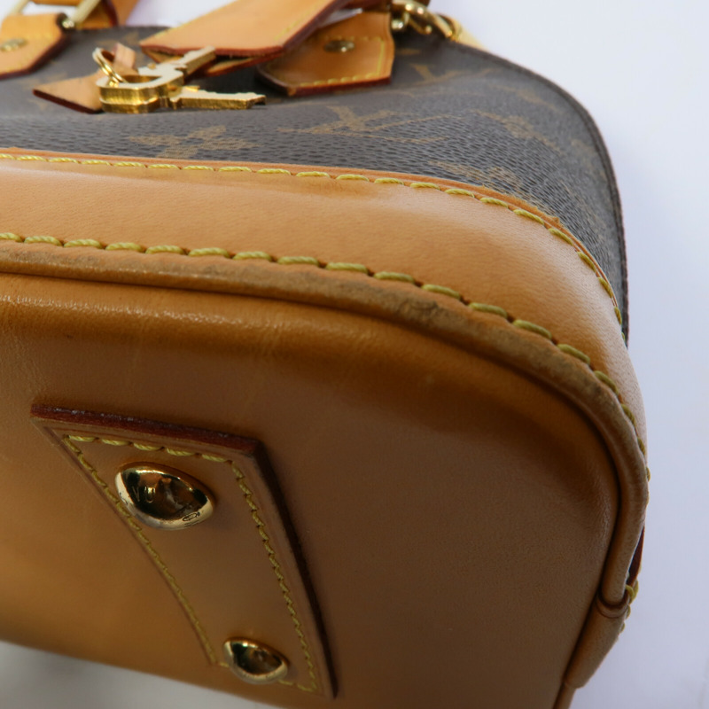 LOUIS VUITTON Monogram Alma BB手挽肩背兩用袋-10
