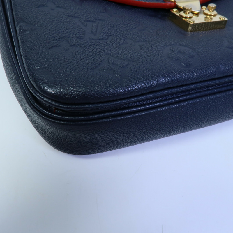 LOUIS VUITTON Monogram Empreinte Pochette Metis手挽肩背兩用袋-8