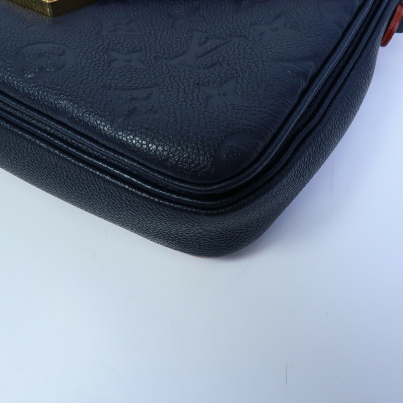 LOUIS VUITTON Monogram Empreinte Pochette Metis手挽肩背兩用袋-11