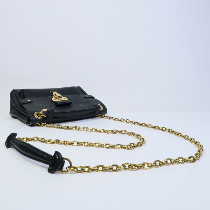 LOUIS VUITTON Monogram Empreinte Vavin BB鏈帶肩背袋-7