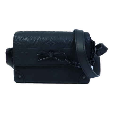 LOUIS VUITTON Monogram Taurillon Steamer Wearable Wallet肩背袋