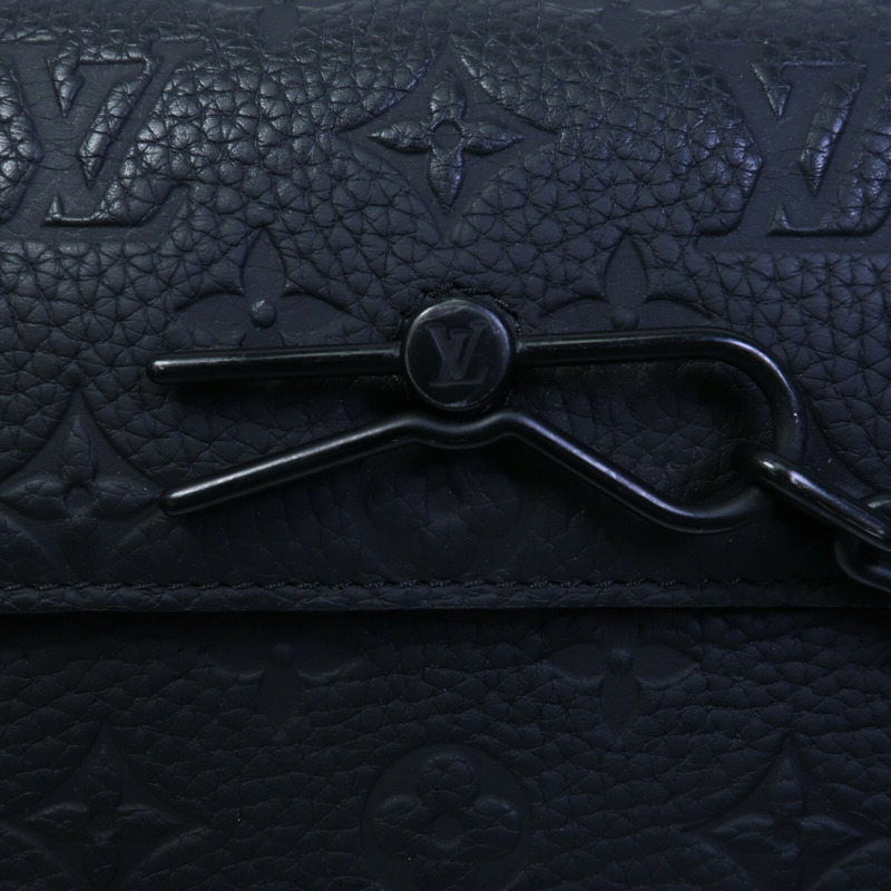 LOUIS VUITTON Monogram Taurillon Steamer Wearable Wallet肩背袋-6