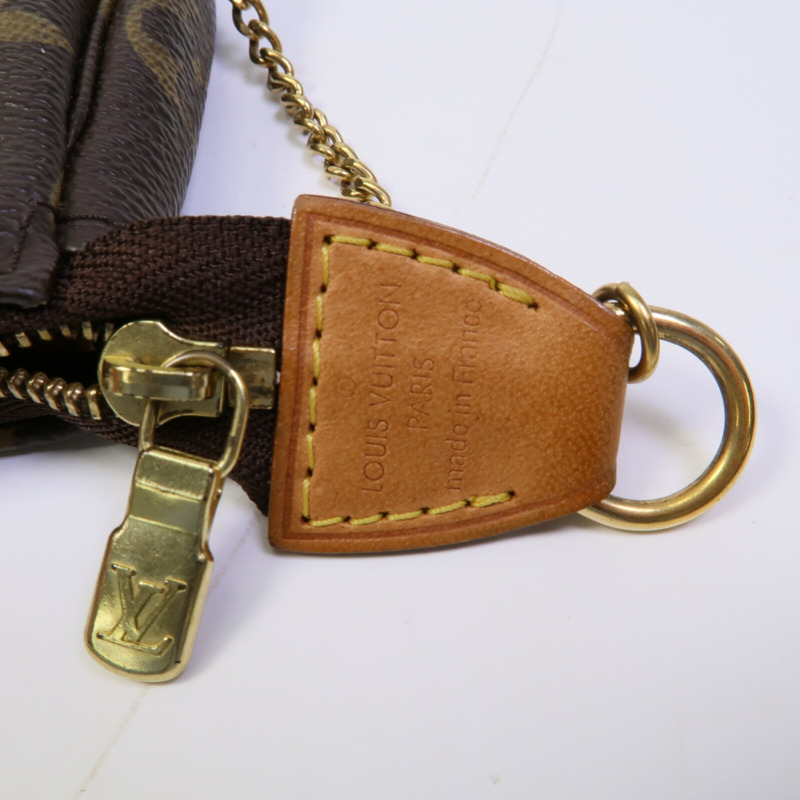LOUIS VUITTON Monogram Mini Pochette Accessoires手挽袋-5