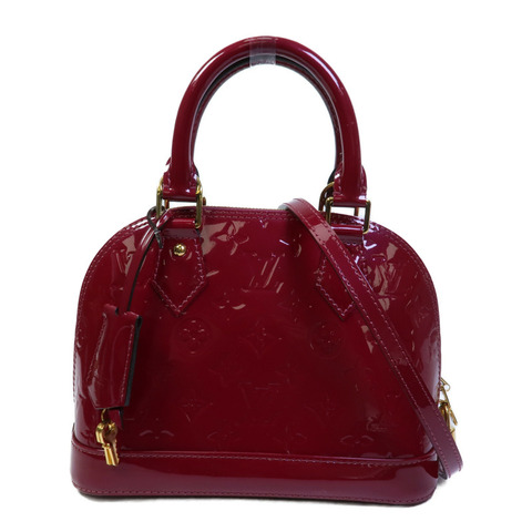 LOUIS VUITTON 漆皮皮革Alma手挽肩背兩用袋