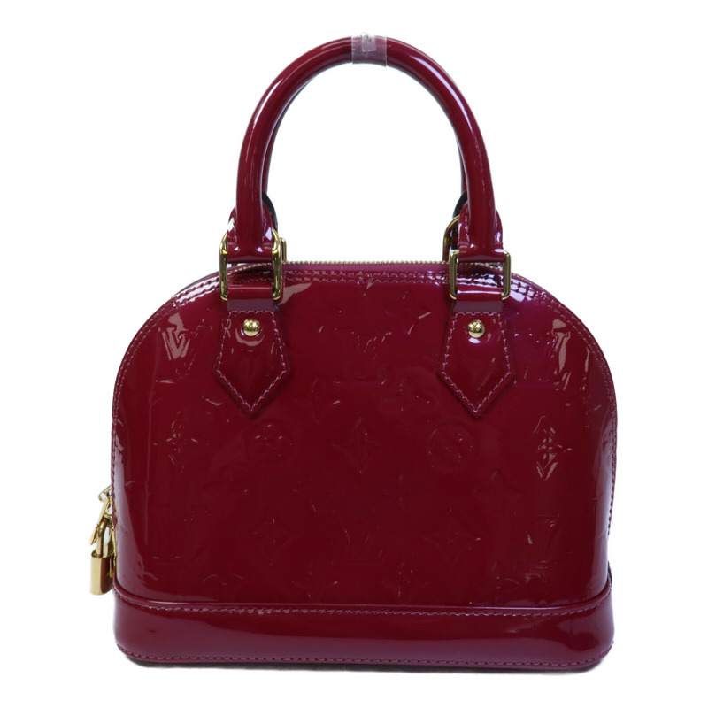 LOUIS VUITTON 漆皮皮革Alma手挽肩背兩用袋-1