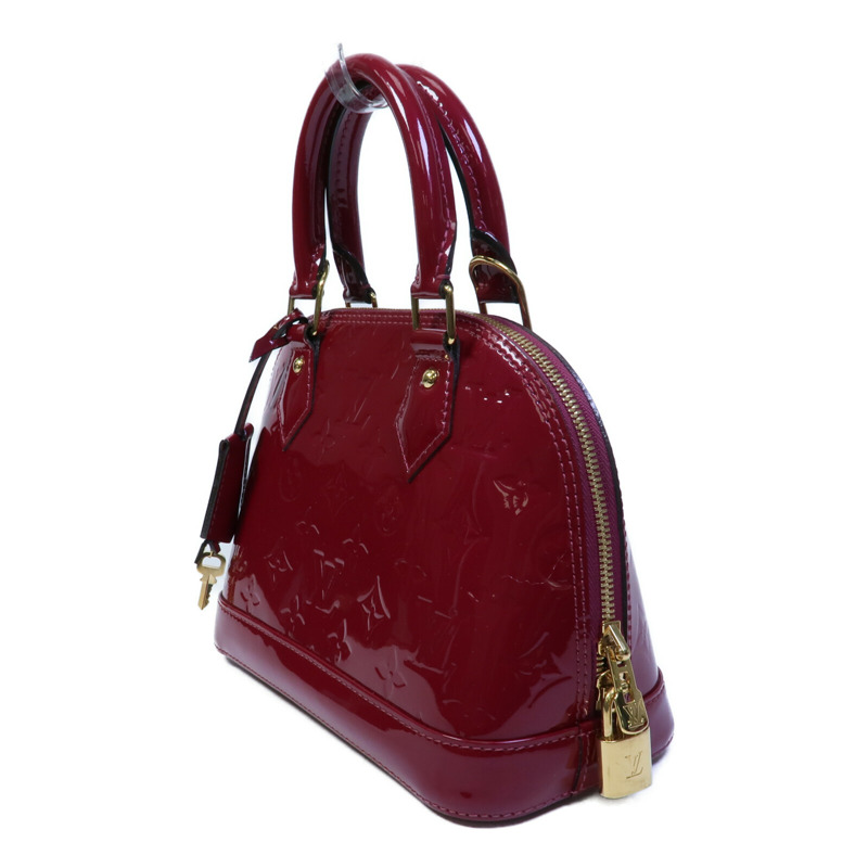 LOUIS VUITTON 漆皮皮革Alma手挽肩背兩用袋-2