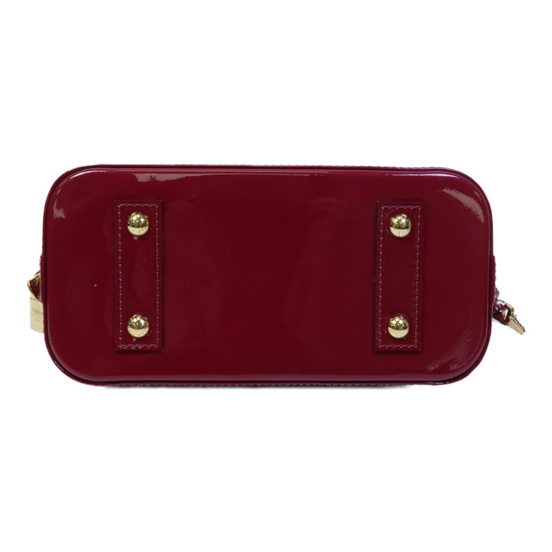 LOUIS VUITTON 漆皮皮革Alma手挽肩背兩用袋-3