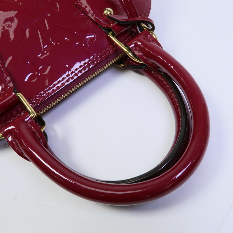 LOUIS VUITTON 漆皮皮革Alma手挽肩背兩用袋-7