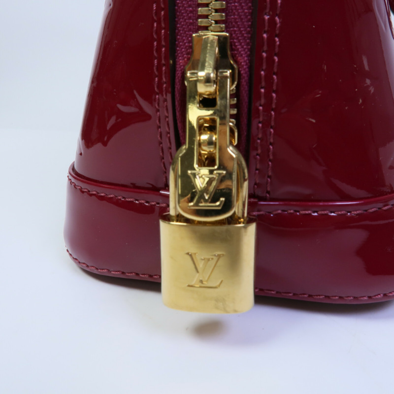 LOUIS VUITTON 漆皮皮革Alma手挽肩背兩用袋-9