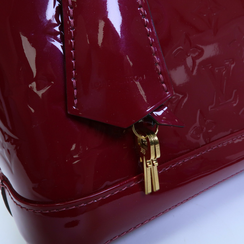 LOUIS VUITTON 漆皮皮革Alma手挽肩背兩用袋-10