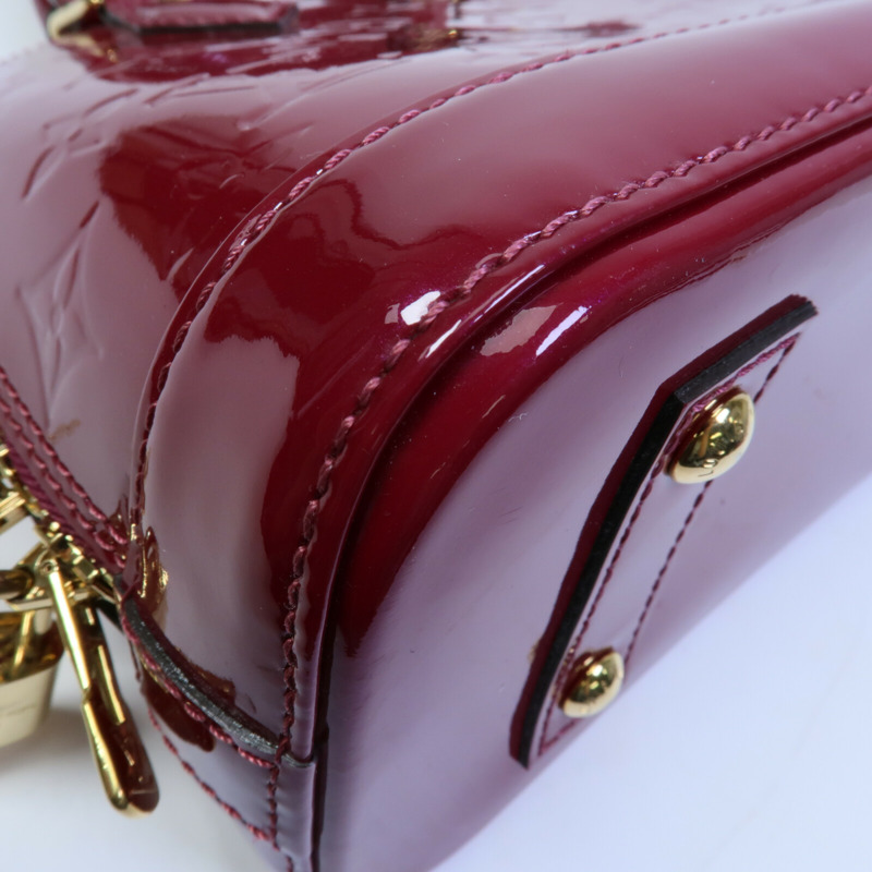 LOUIS VUITTON 漆皮皮革Alma手挽肩背兩用袋-11