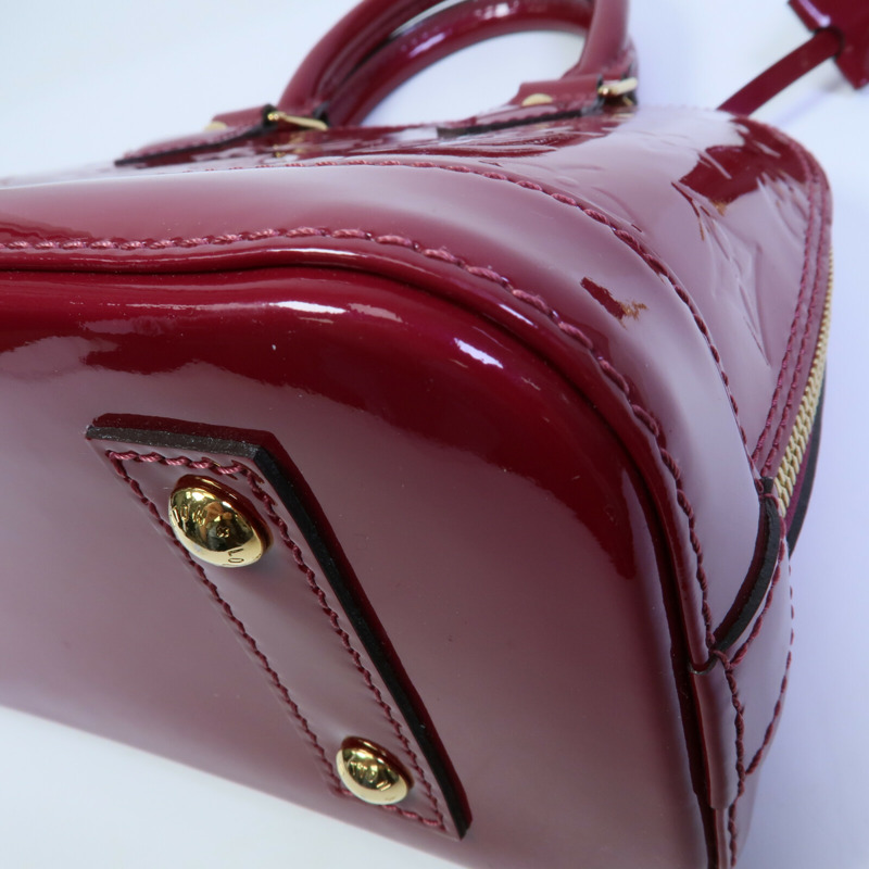 LOUIS VUITTON 漆皮皮革Alma手挽肩背兩用袋-12