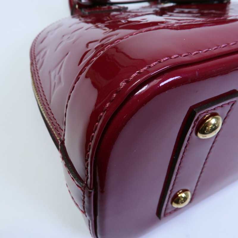 LOUIS VUITTON 漆皮皮革Alma手挽肩背兩用袋-13