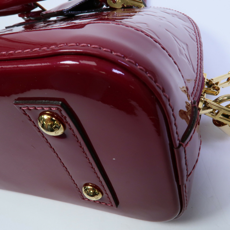 LOUIS VUITTON 漆皮皮革Alma手挽肩背兩用袋-14