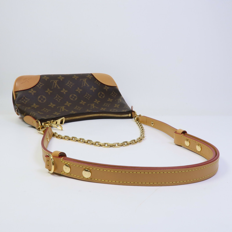 LOUIS VUITTON Monogram Boulogne PM鏈帶手挽肩背兩用袋-7
