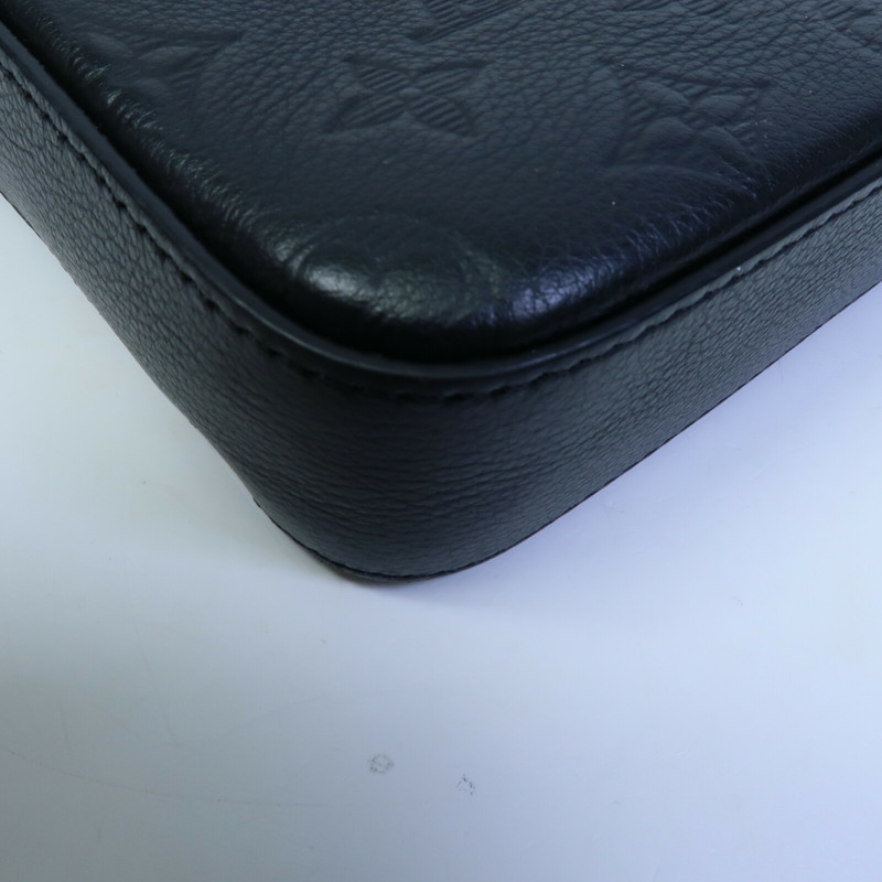 LOUIS VUITTON Monogram Shadow Trio Messenger肩背袋-15