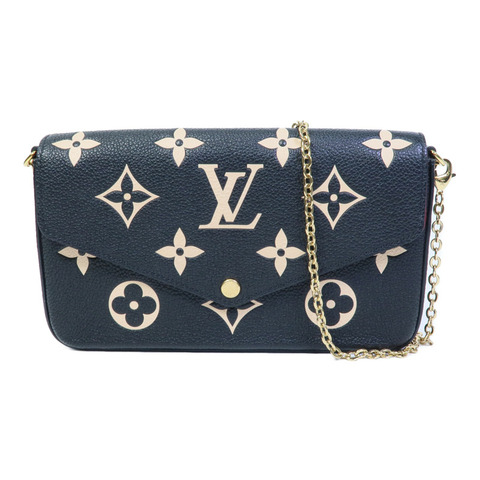 LOUIS VUITTON Monogram Felicie Pochette鏈帶肩背袋