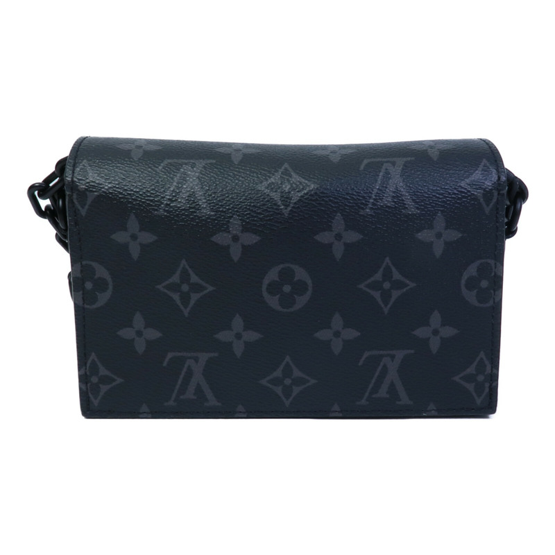 LOUIS VUITTON Monogram Eclipse Steamer Wearable Wallet肩背袋-1