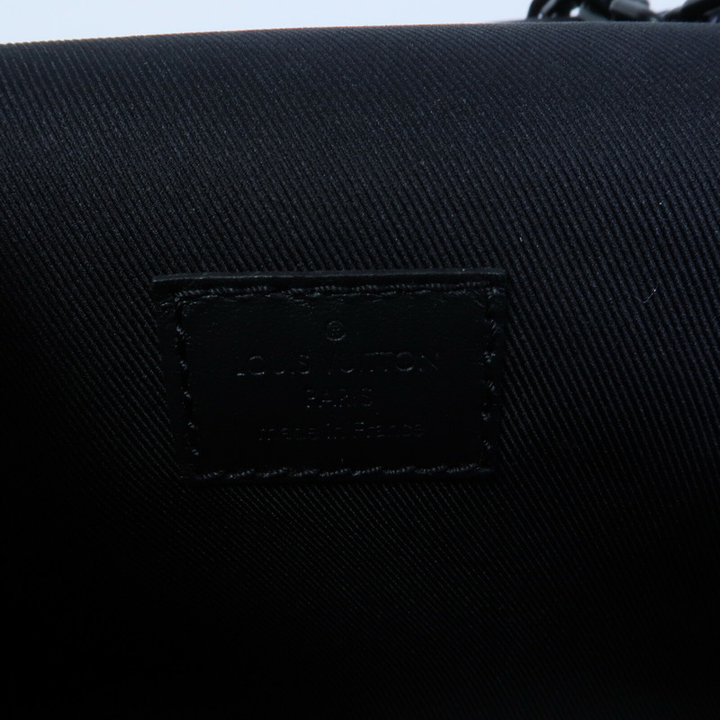 LOUIS VUITTON Monogram Eclipse Steamer Wearable Wallet肩背袋-6