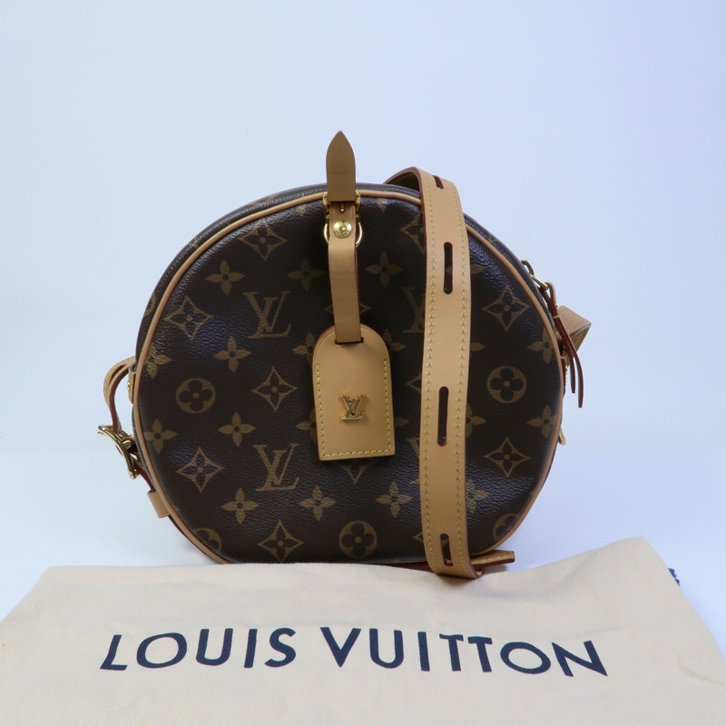 LOUIS VUITTON Monogram Boite Chapeau Souple MM肩背袋-9
