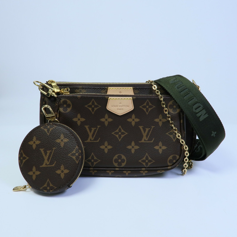 LOUIS VUITTON Monogram Multi Pochette Accessoires手挽肩背兩用袋-11