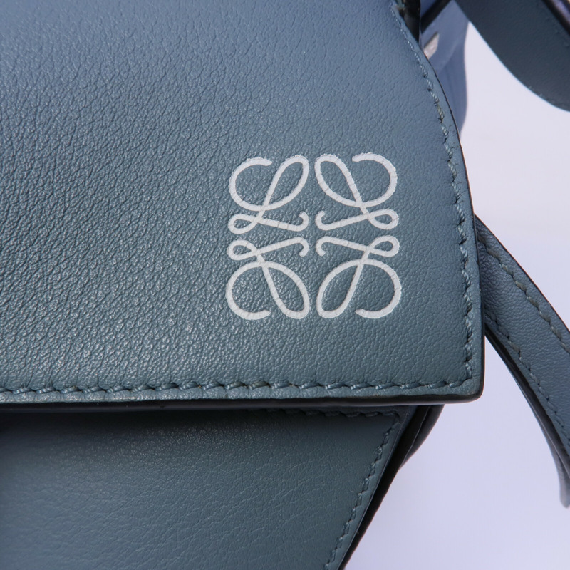 LOEWE 牛皮皮革Puzzle手挽肩背兩用袋-5