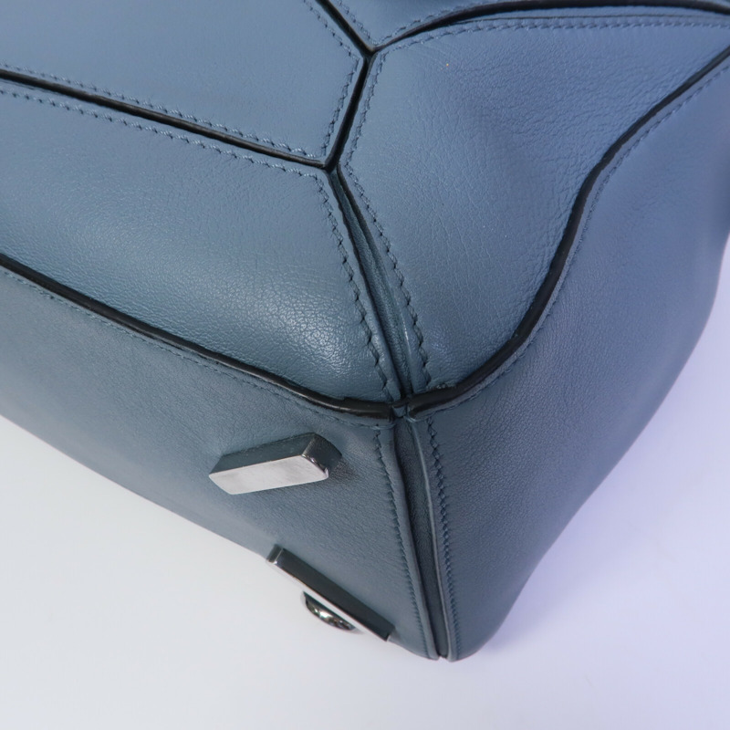 LOEWE 牛皮皮革Puzzle手挽肩背兩用袋-10