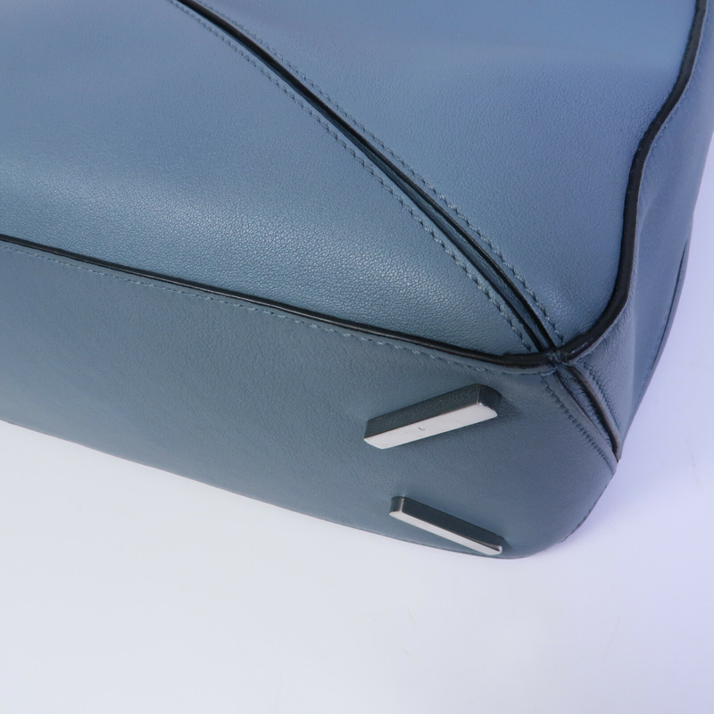 LOEWE 牛皮皮革Puzzle手挽肩背兩用袋-12