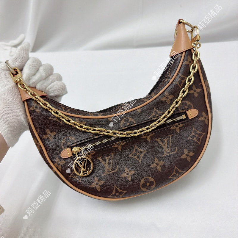 莉亞精品♡ Lv 彎月包 二手美包-2