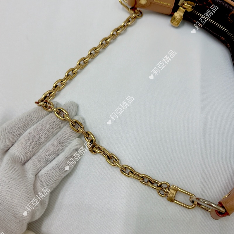 莉亞精品♡ Lv 彎月包 二手美包-12